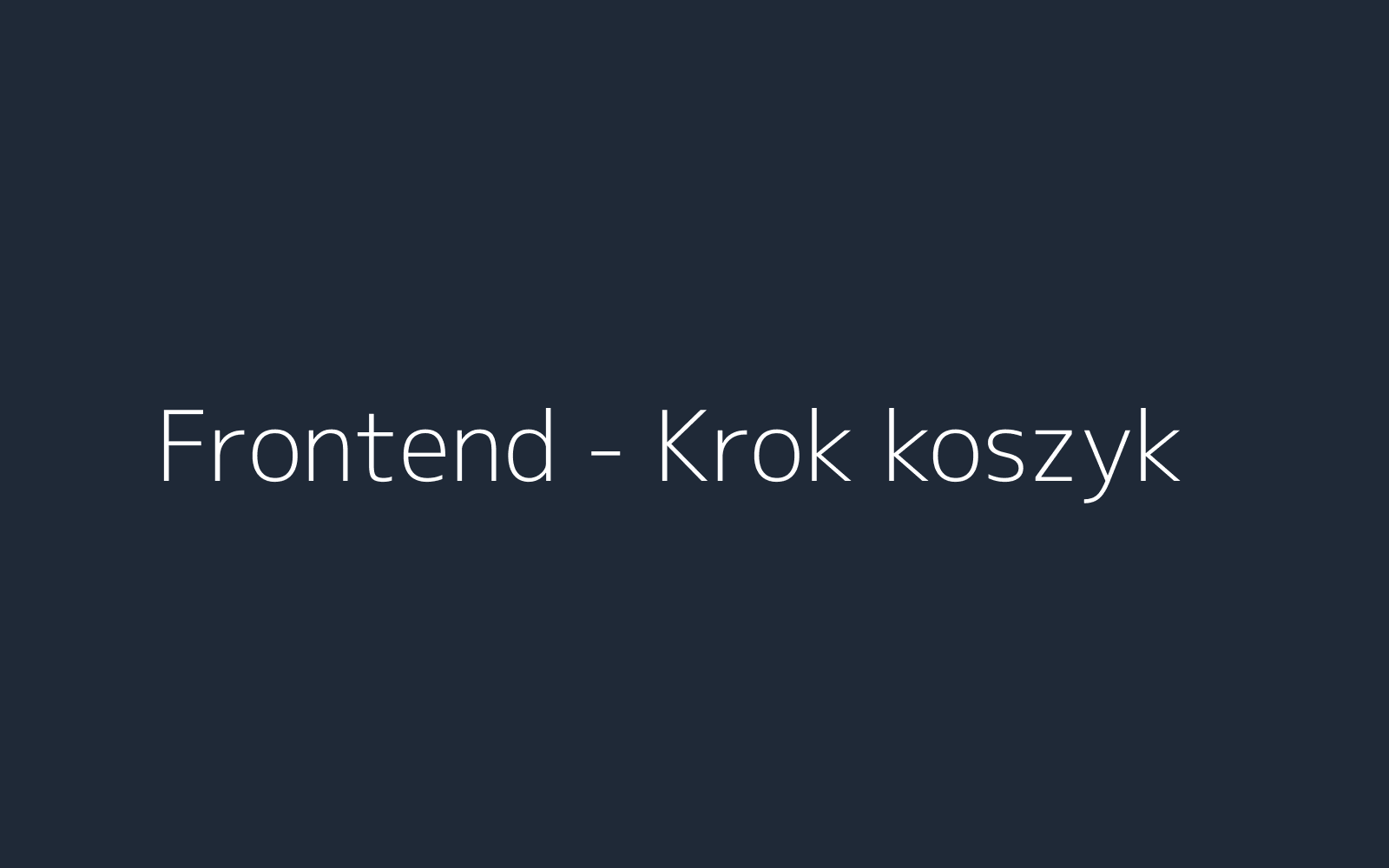 Koszyk i podsumowanie zamówienia w pełni dopasowane do brandu.
